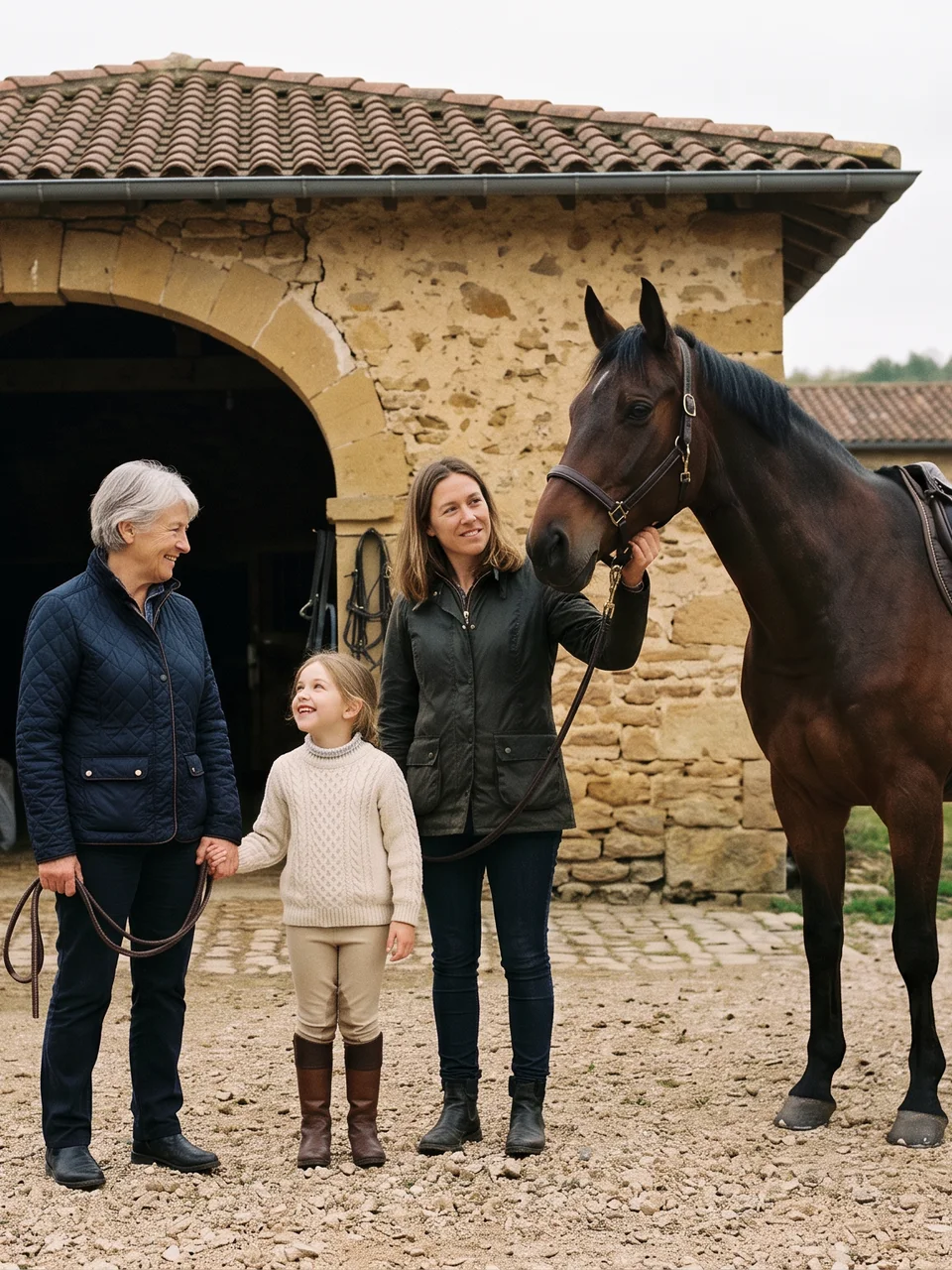 L'équipe, Les Écuries de la Plaine, centre équestre à Clansayes