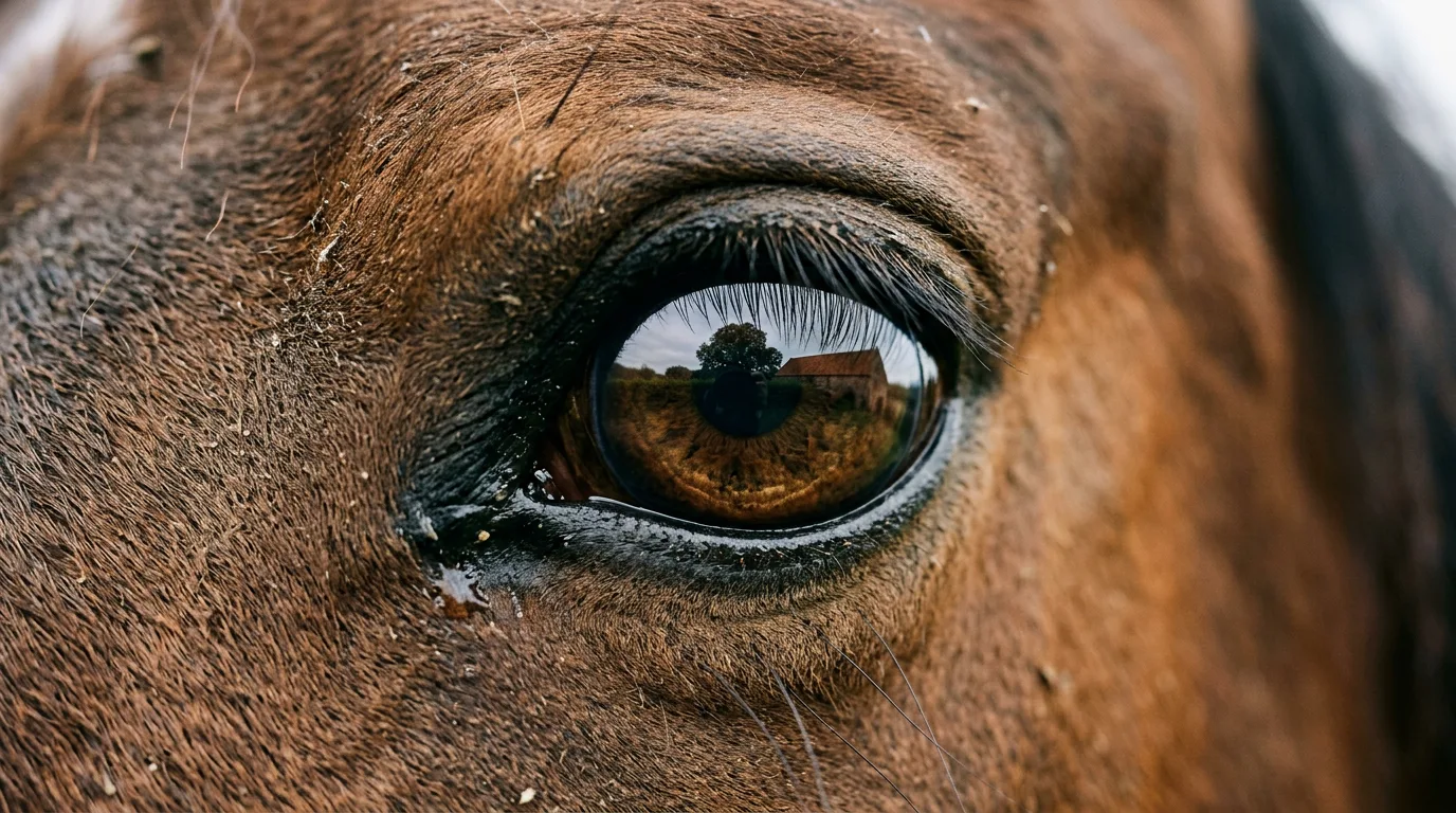 Un regard de cheval, Les Écuries de la Plaine, Clansayes